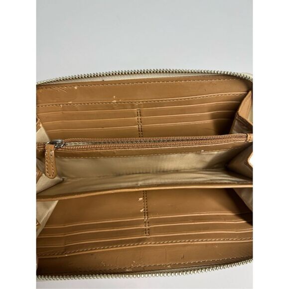 Rare Coach Ashley hand drawn scarf print wallet - Picture 6 of 15